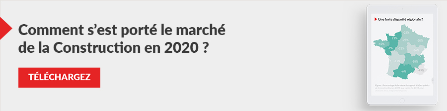 Bannière pour accéder à notre infographie : comment s'est porté le marché de la construction en 2020 ?