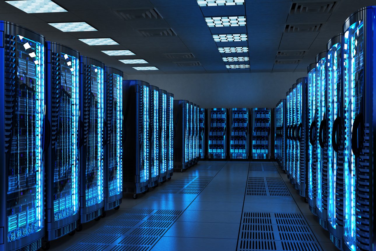 image des serveurs d'un hébergeurs pour stocker la data sur le cloud