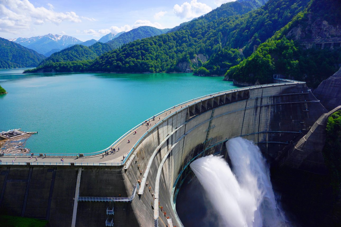 Image d'un barrage hydraulique
