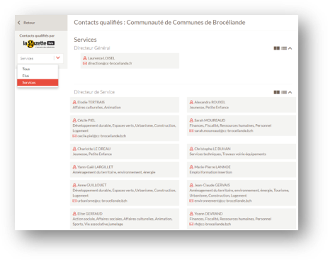 La Gazette - La prise de contact