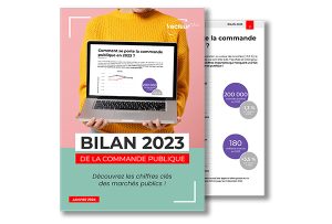 Image de couverture des infographies bilan 2023 de la commande publique