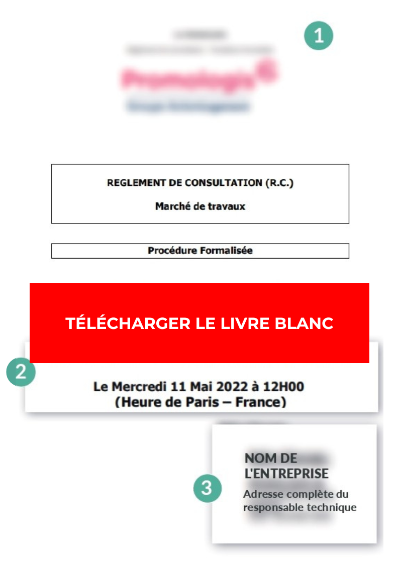 image d'un extrait de DCE (dossier de consultation aux entreprises) cliquable pour télécharger notre livre blanc "décryptage du DCE" 
