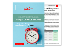 couverture de notre livre blanc au sujet des nouveautés 2025 de la commande publique